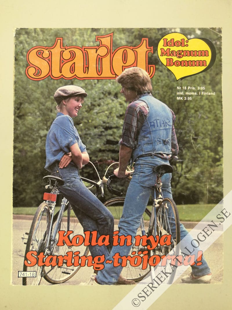 Framsida på Starlet #18 (1981)