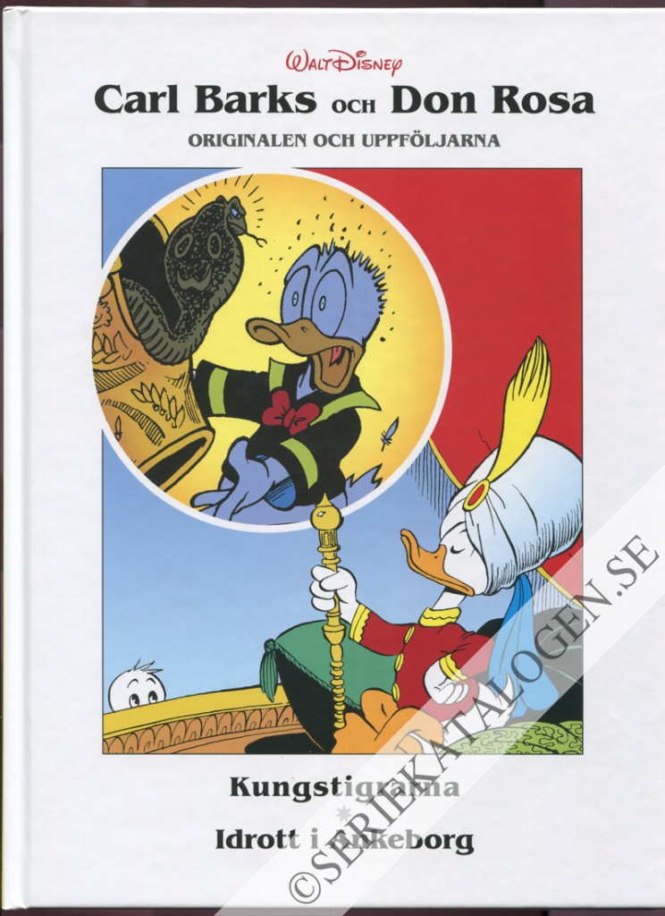 Framsida på Carl Barks och Don Rosa Kungstigrarna/Idrott i Ankeborg (2026)