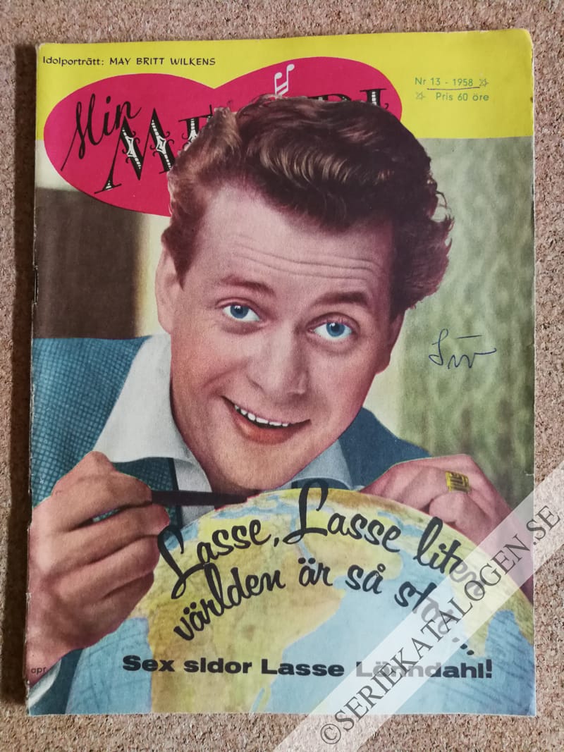 Framsida på Min melodi #13 (1958)