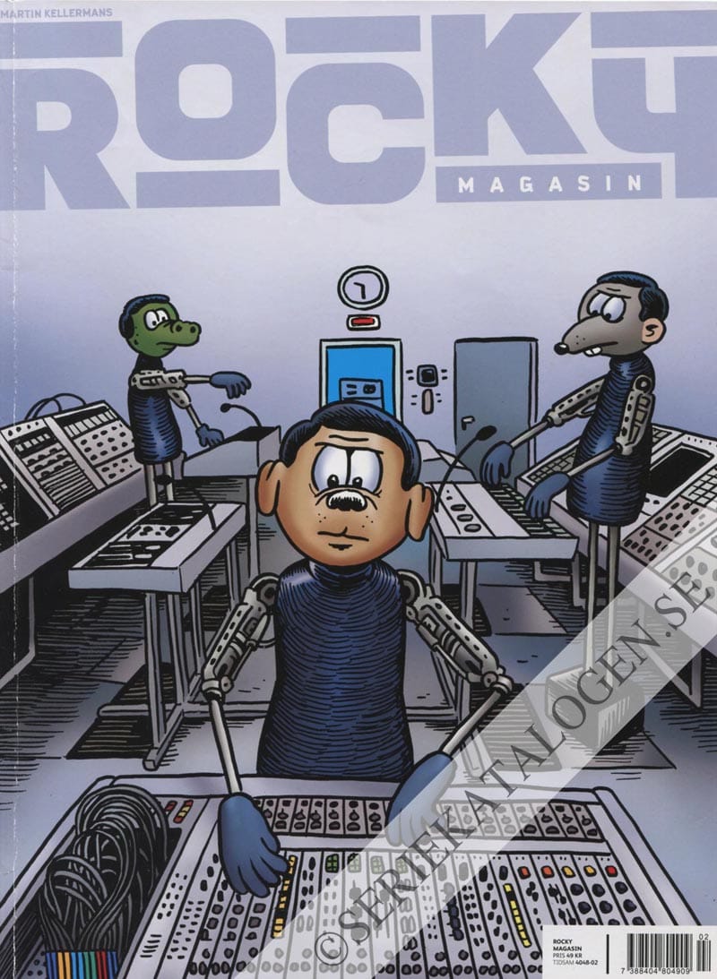 Framsida på Martin Kellermans Rocky #7 (2010)
