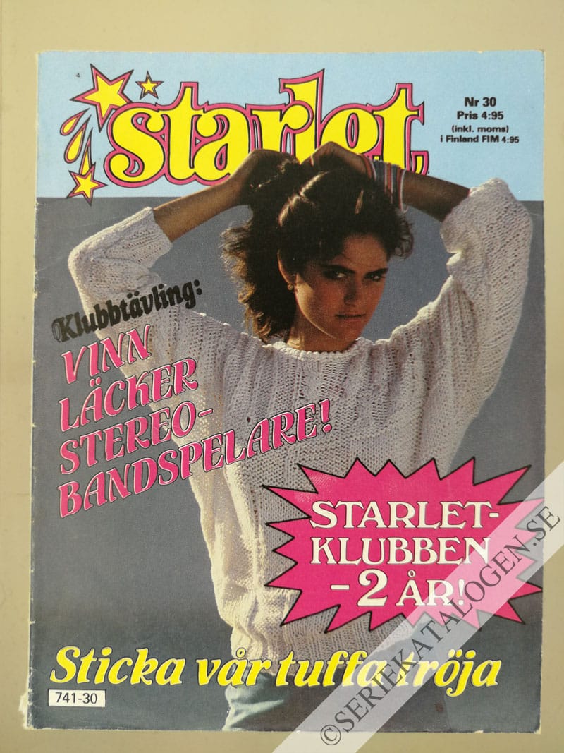 Framsida på Starlet #30 (1983)