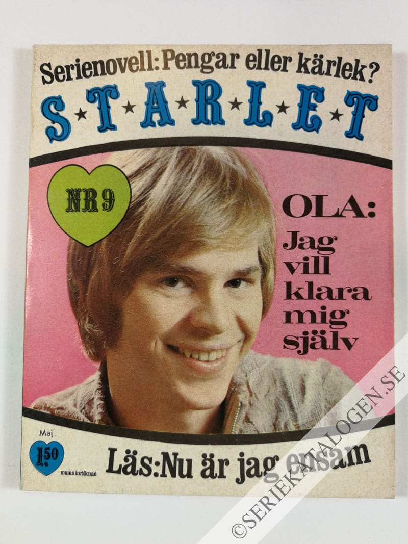 Framsida på Starlet #9 (1969)