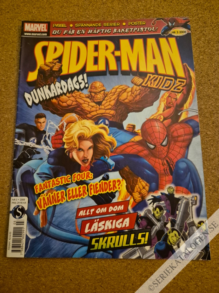 Framsida på Spider-Man Kidz #3 (2008)