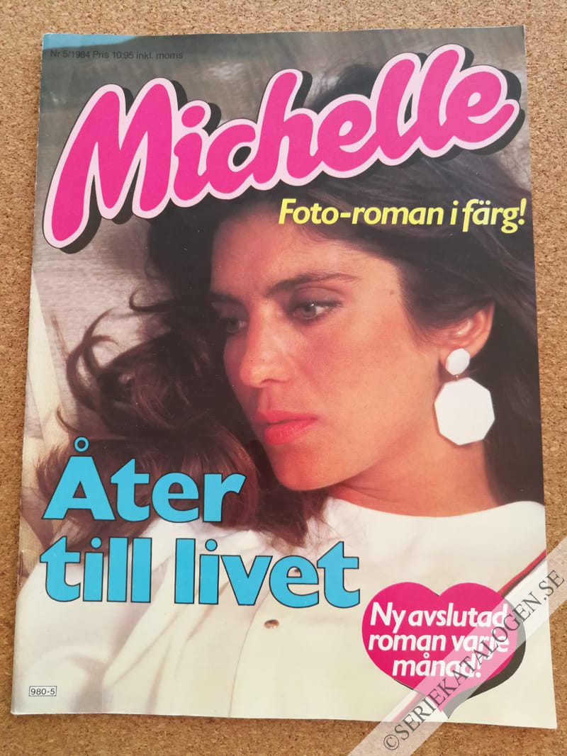 Framsida på Michelle Åter i livet (1984)