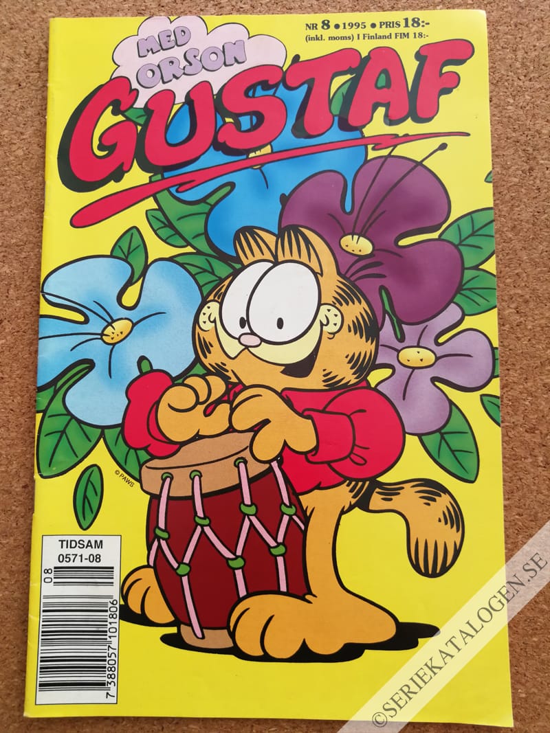 Framsida på Gustaf #8 (1995)