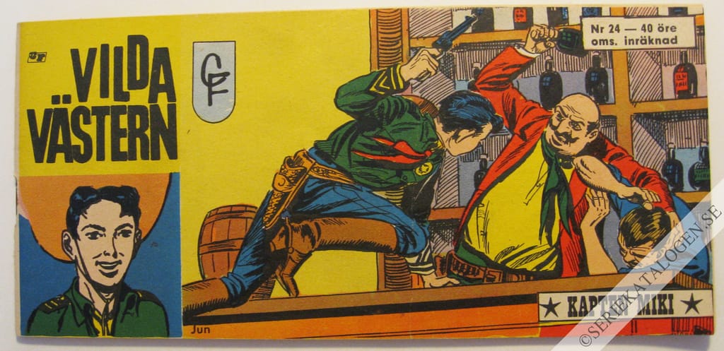 Framsida på Vilda Västern #24 (1964)