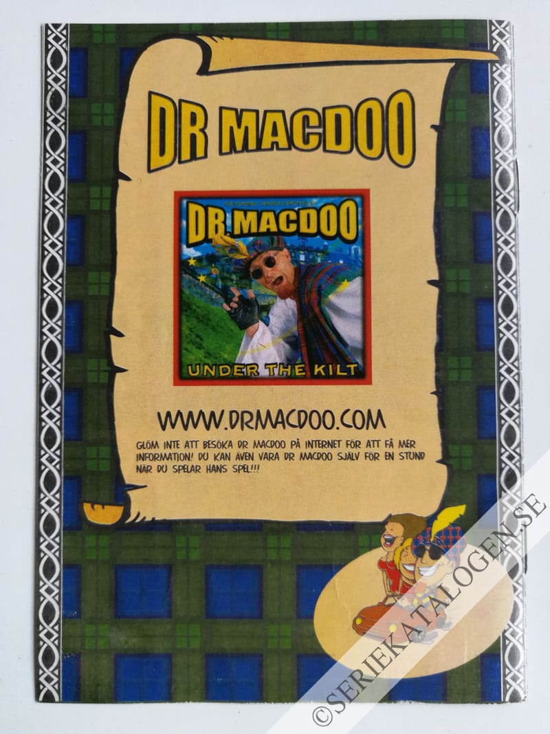 Baksida på Dr Macdoo's vilda äventyr (200?)