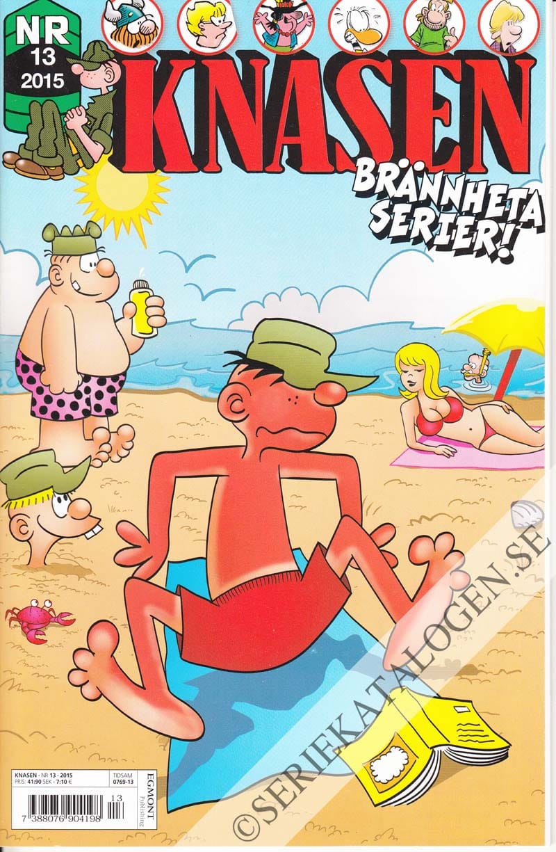 Framsida på Knasen #13 (2015)