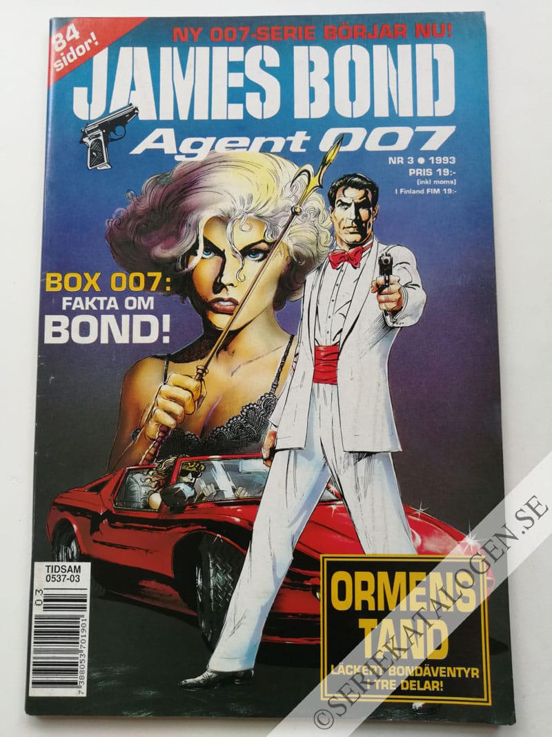 Framsida på James Bond agent 007 #3 (1993)