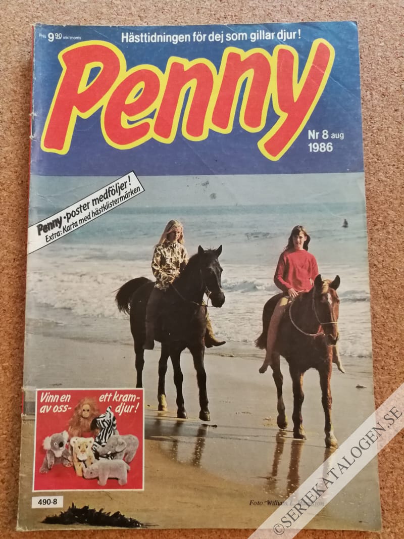 Framsida på Penny #8 (1986)