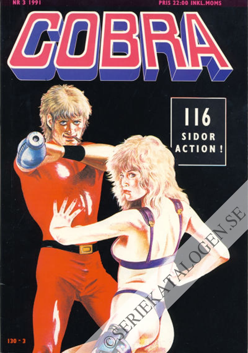 Framsida på Cobra #3 (1991)