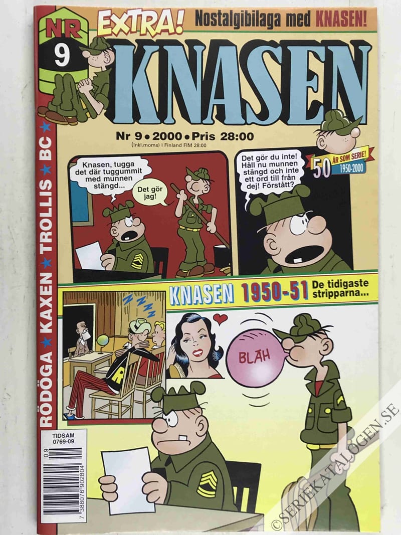 Framsida på Knasen #9 (2000)