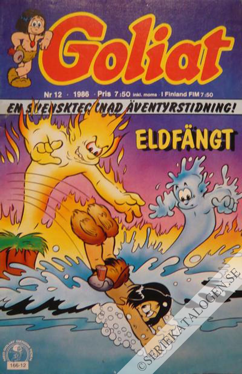 Framsida på Goliat #12 (1986)