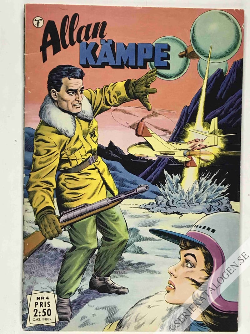 Framsida på Allan Kämpe #4 (1962)