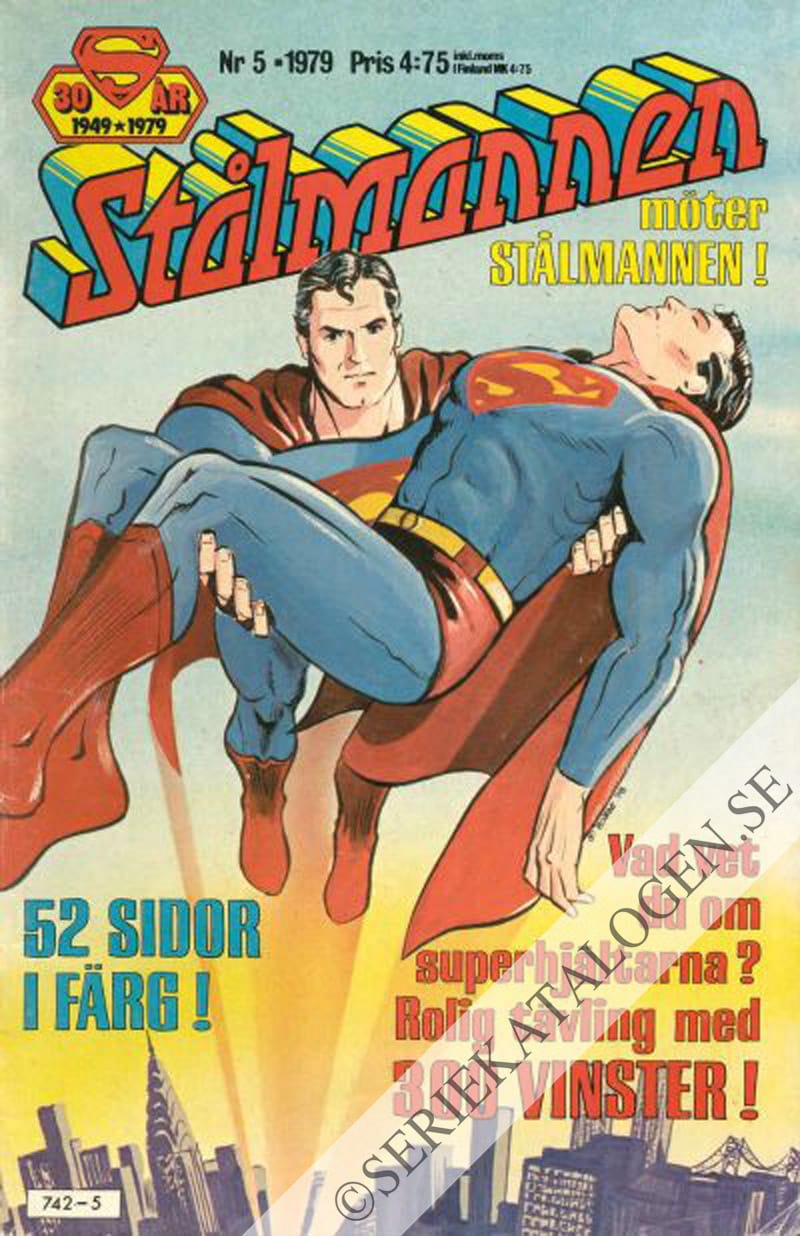 Framsida på Stålmannen #5 (1979)