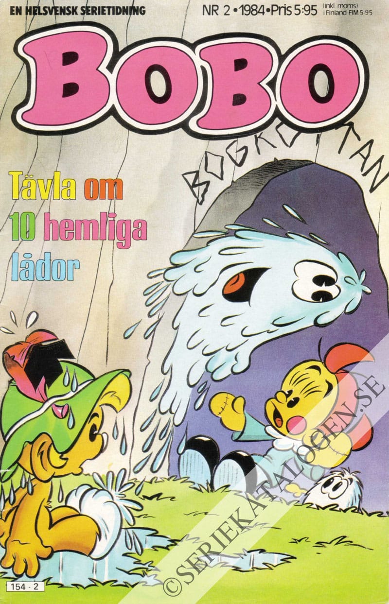 Framsida på Bobo #2 (1984)