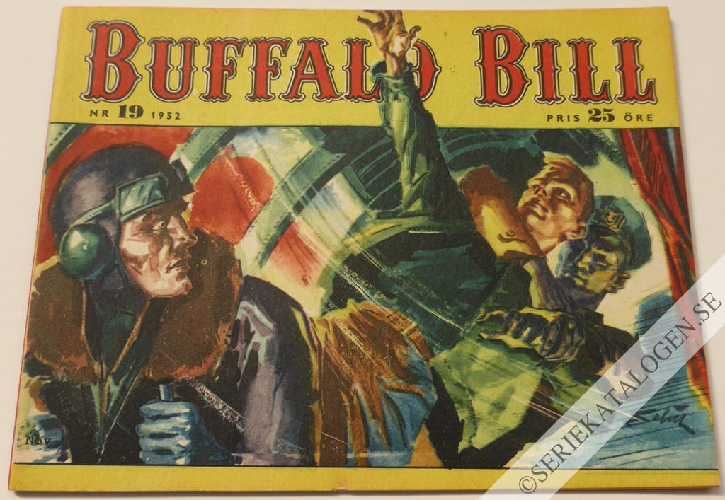 Framsida på Buffalo Bill #19 (1952)