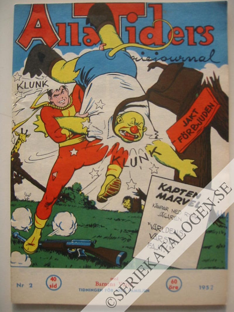 Framsida på Alla tiders seriejournal #2 (1952)