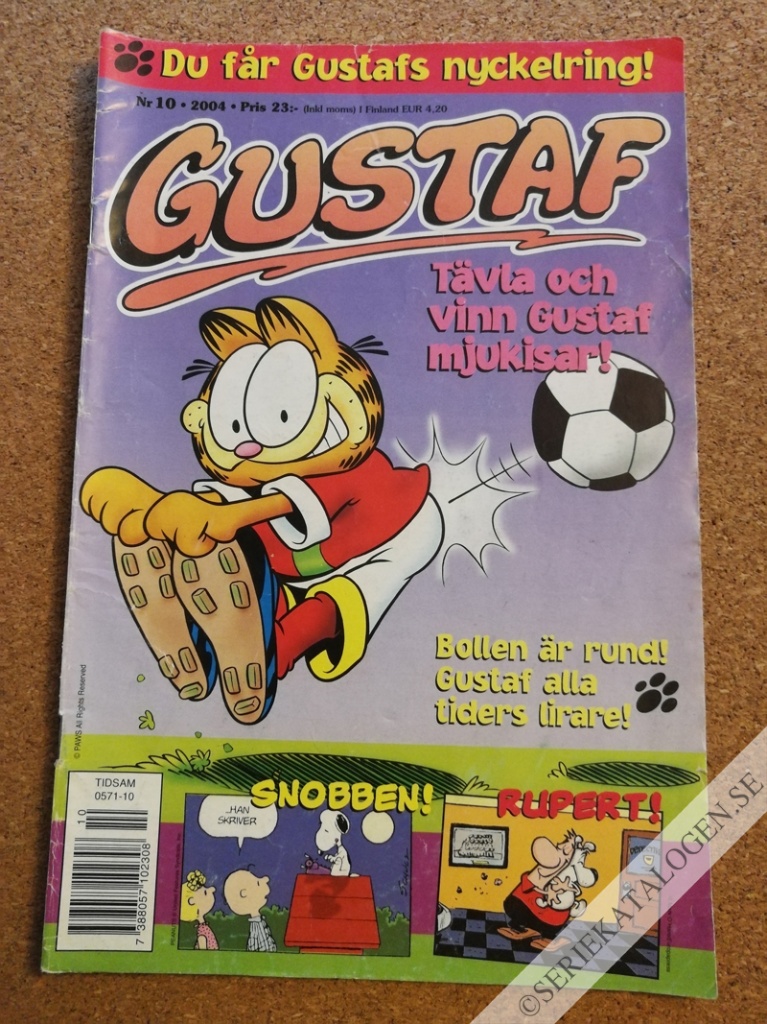 Framsida på Gustaf #10 (2004)