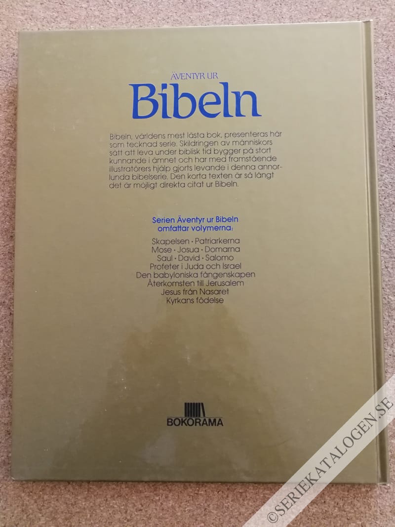 Baksida på Mose/Josua/Domarna (1985)