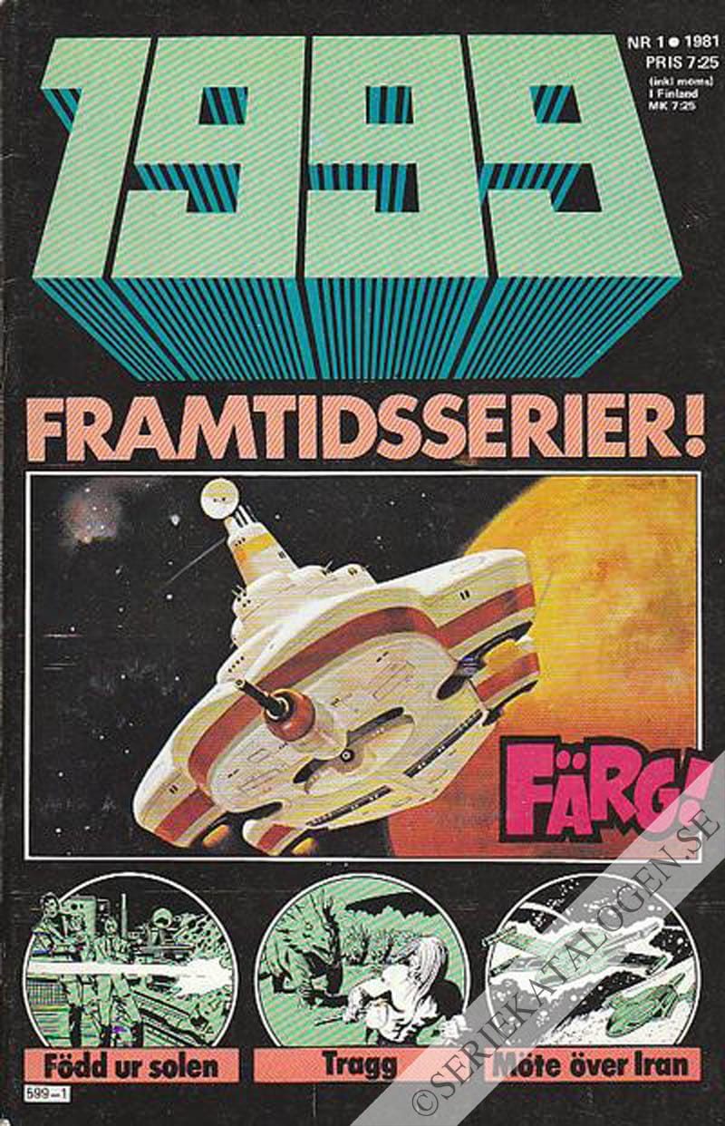 Framsida på 1999 #1 (1981)