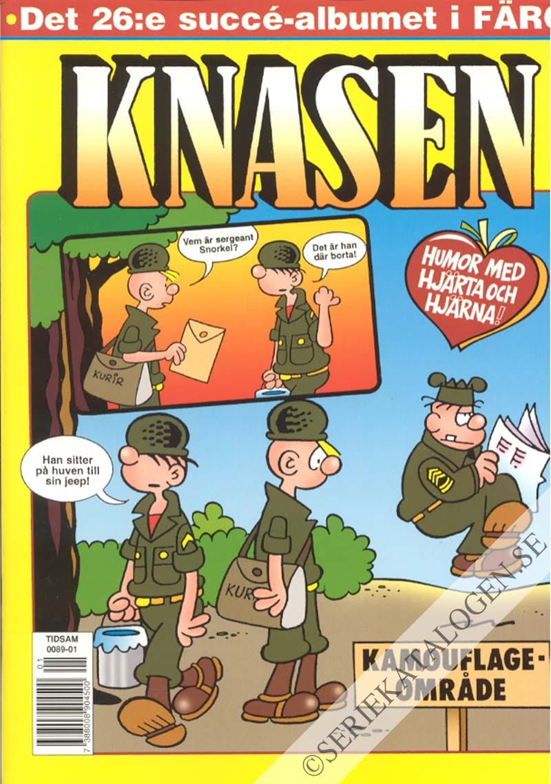 Framsida på Knasen Det 26:e succéalbumet i färg (2002)