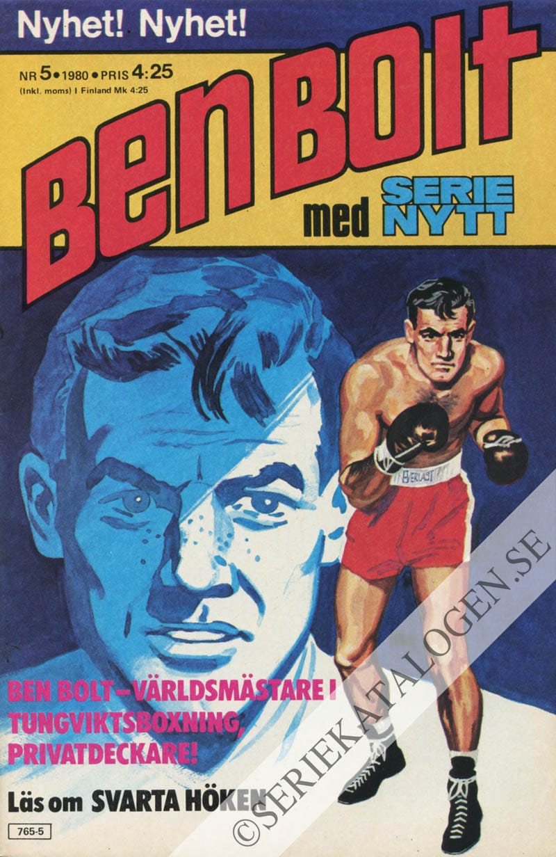 Framsida på Serie-Nytt #5 (1980)