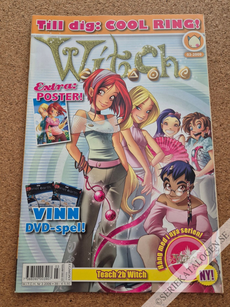 Framsida på W.i.t.c.h. #3 (2009)