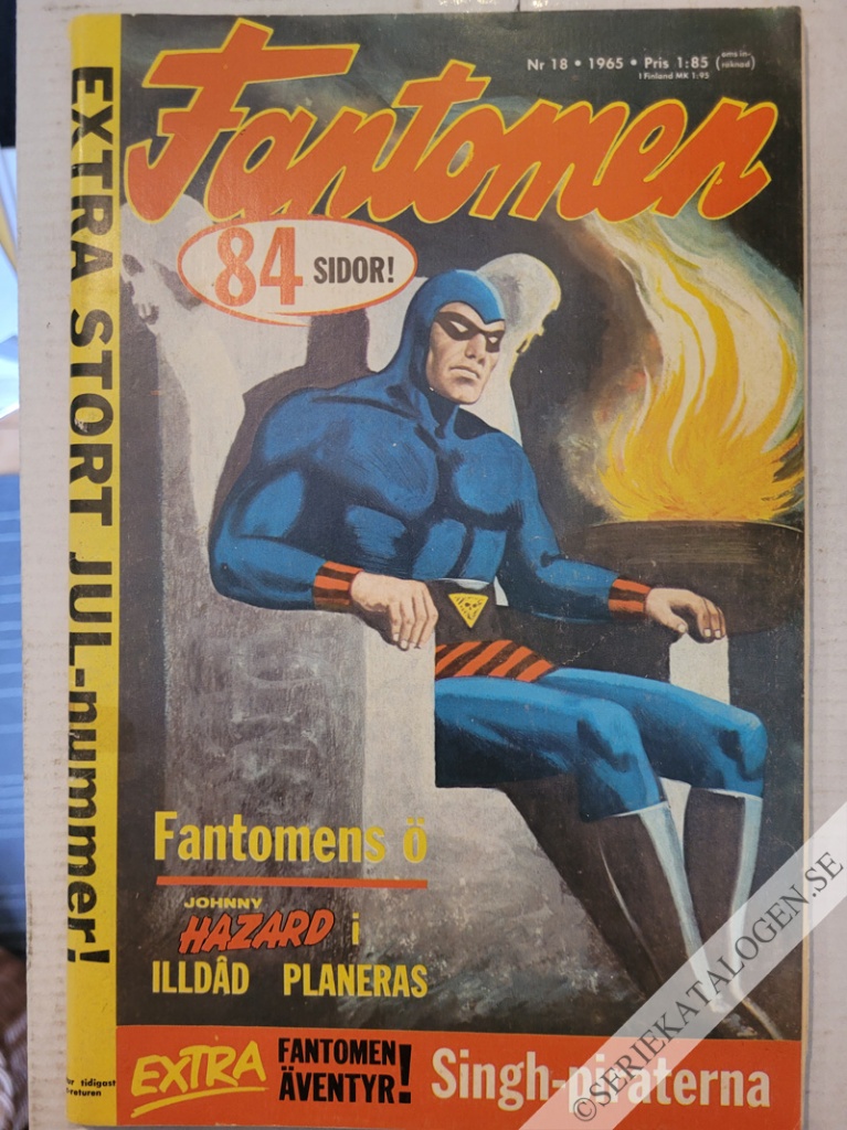 Framsida på Fantomen #18 (1965)