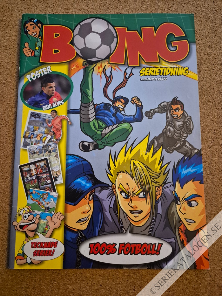 Framsida på Boing #8 (2009)
