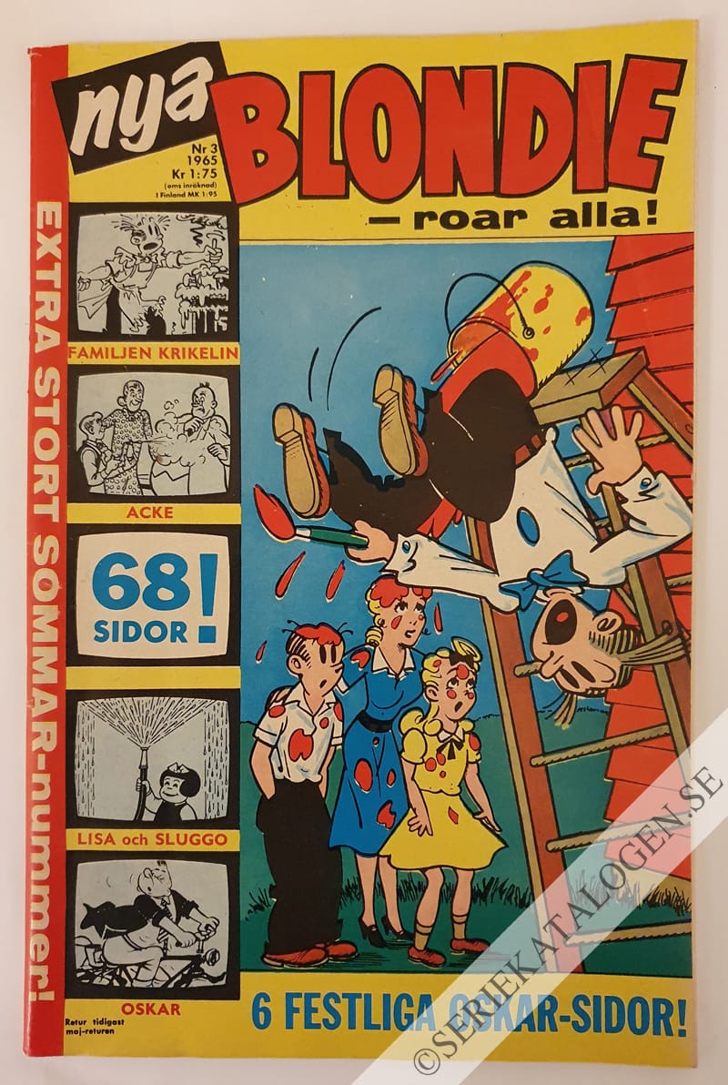 Framsida på Blondie #3 (1965)