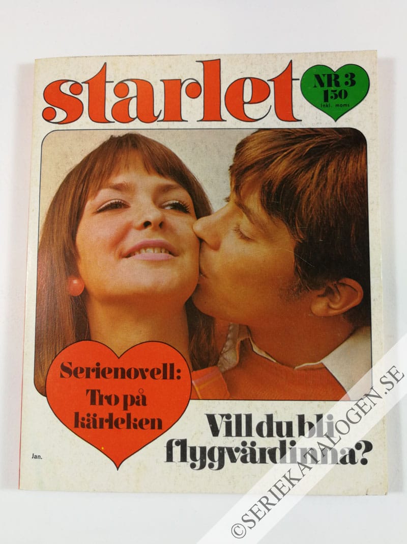 Framsida på Starlet #3 (1970)