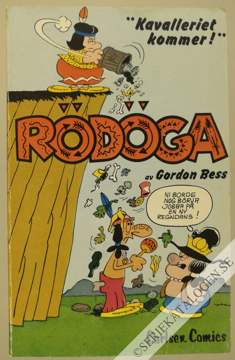 Framsida på Rödöga Kavalleriet kommer! (1977)