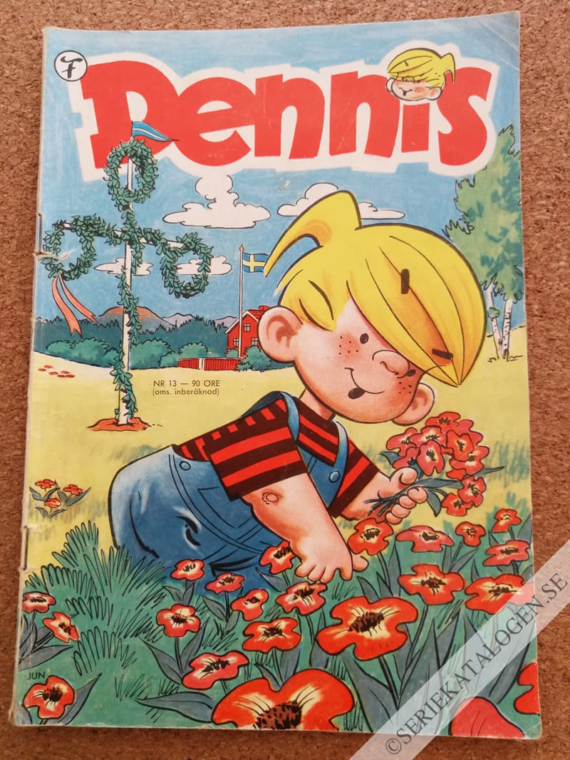 Framsida på Dennis #13 (1963)