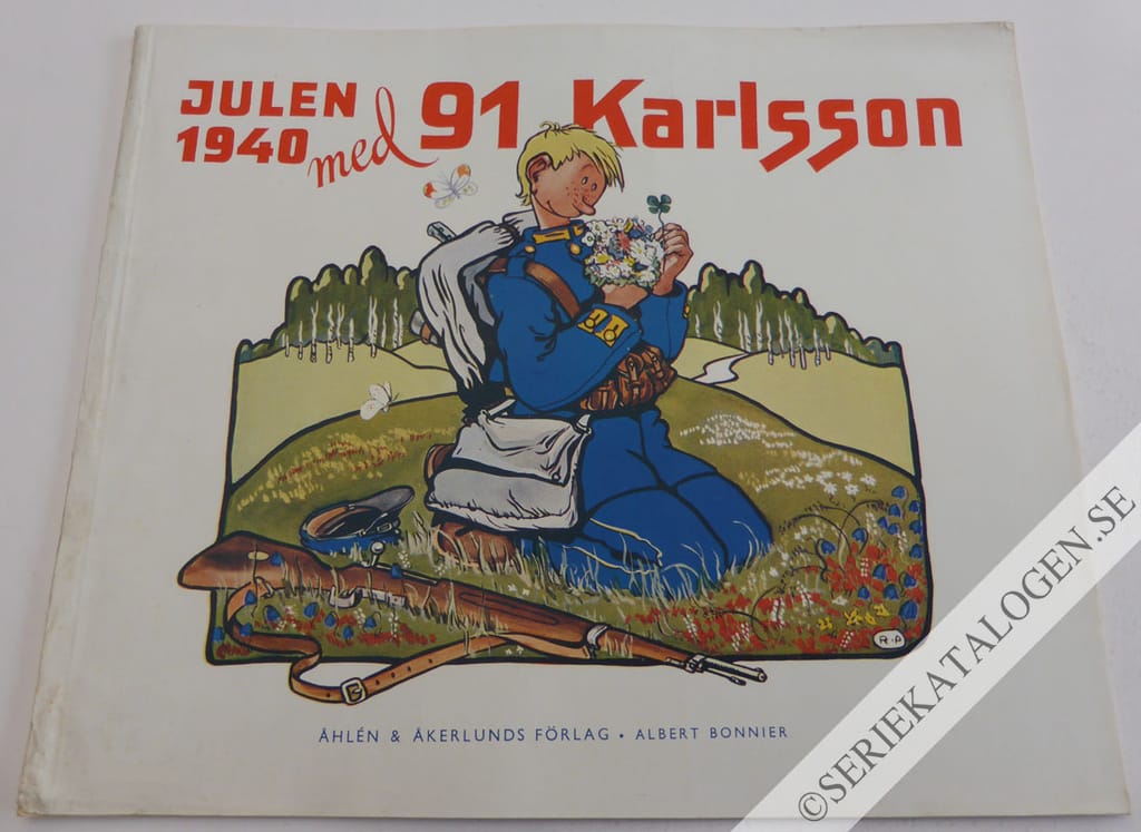 Framsida på 91 Karlsson Julen 1940 med 91 Karlsson (1940)