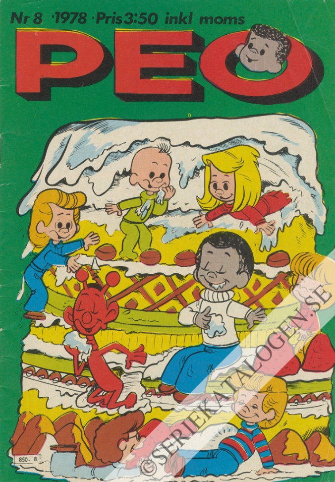 Framsida på Peo #8 (1978)
