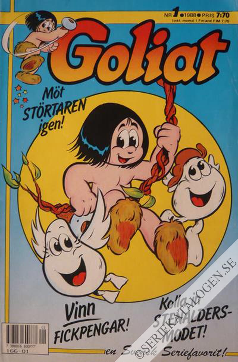 Framsida på Goliat #1 (1988)