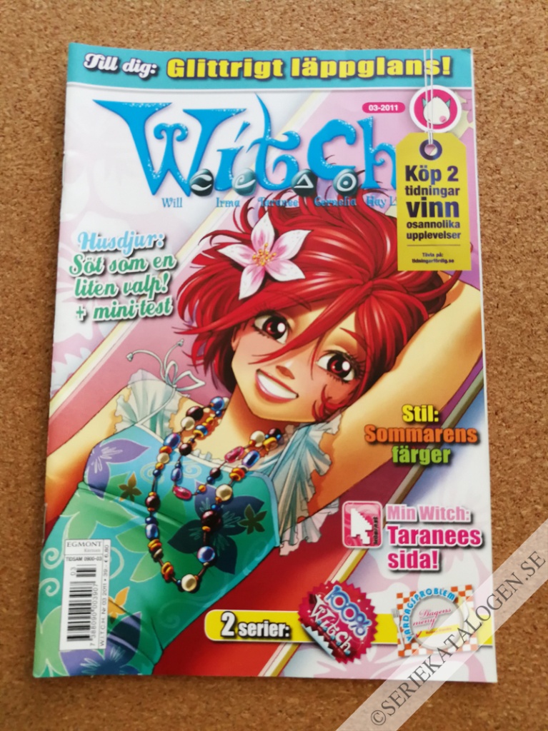 Framsida på W.i.t.c.h. #3 (2011)