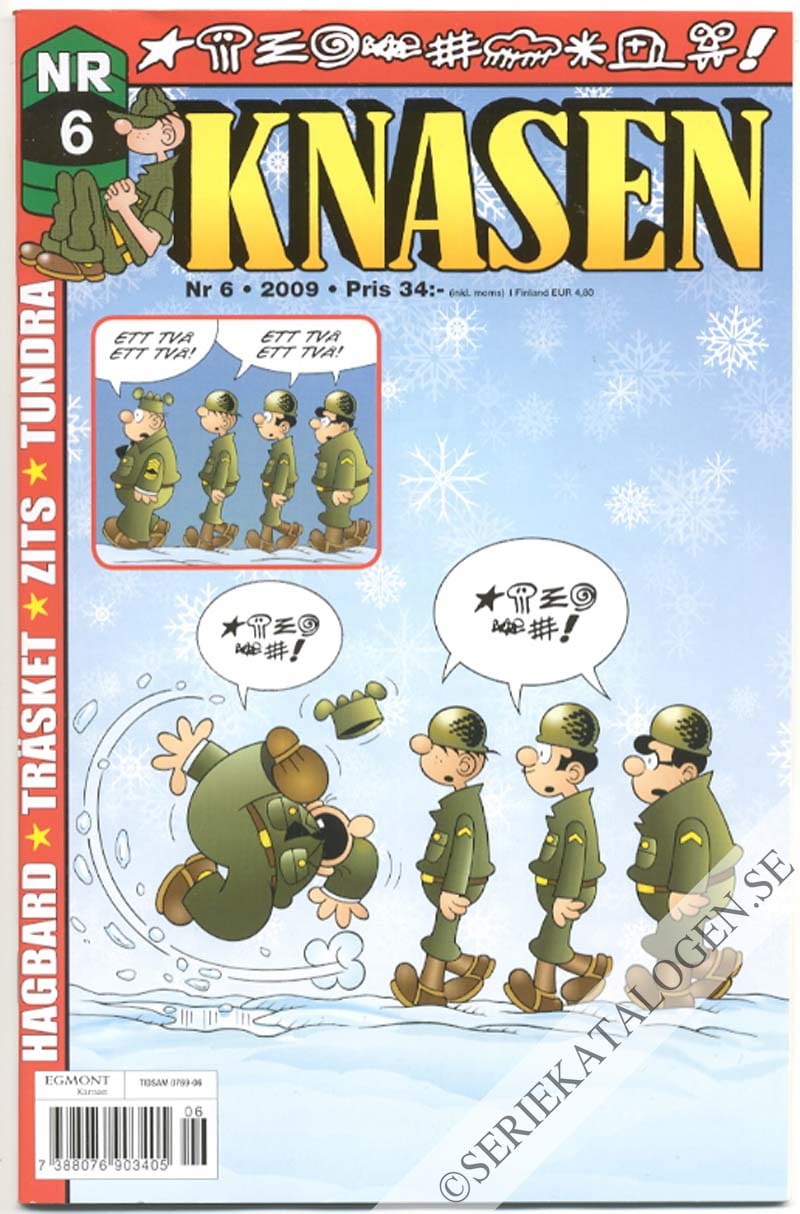 Framsida på Knasen #6 (2009)