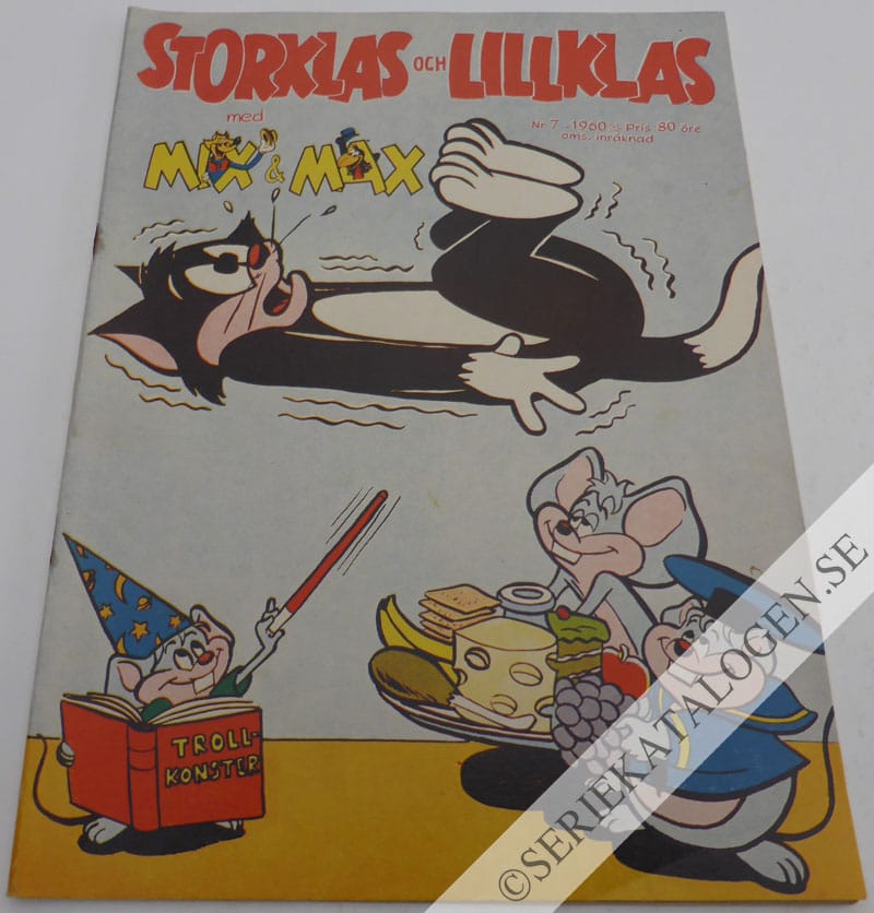 Framsida på Storklas och Lillklas #7 (1960)