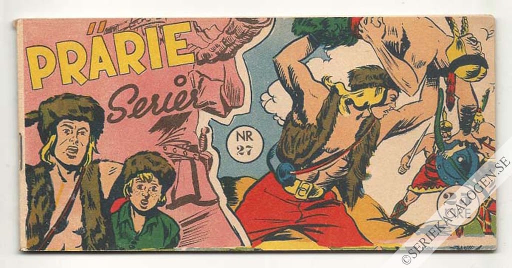 Framsida på Prärie-serier #27 (1957)