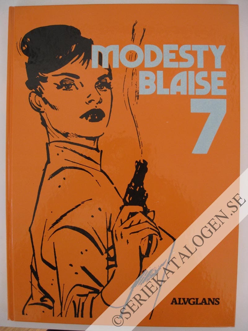 Framsida på Modesty Blaise #7 (1991)