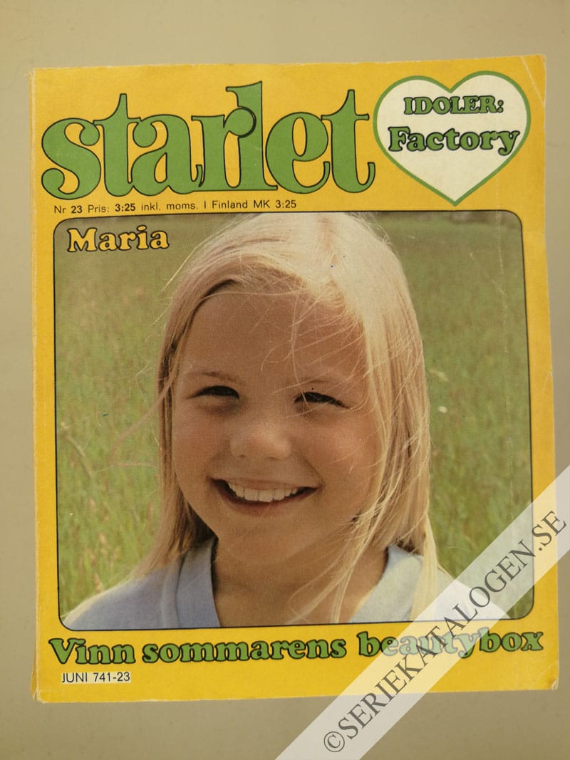 Framsida på Starlet #23 (1979)