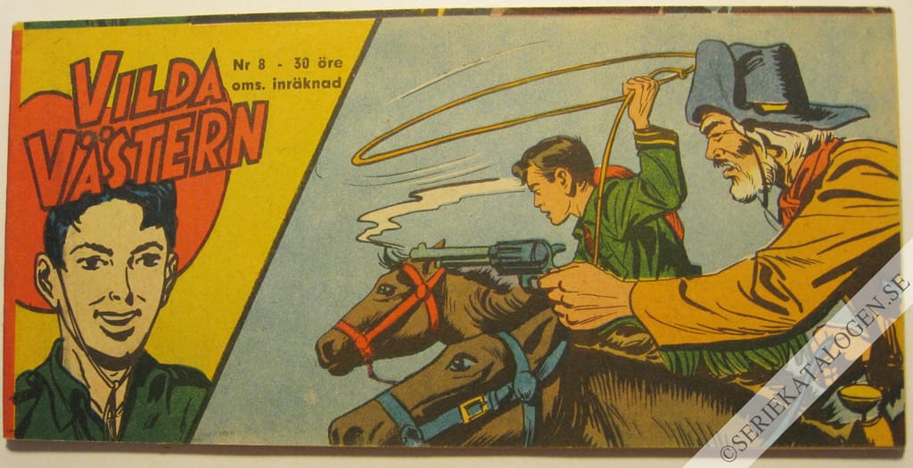 Framsida på Vilda Västern #8 (1961)