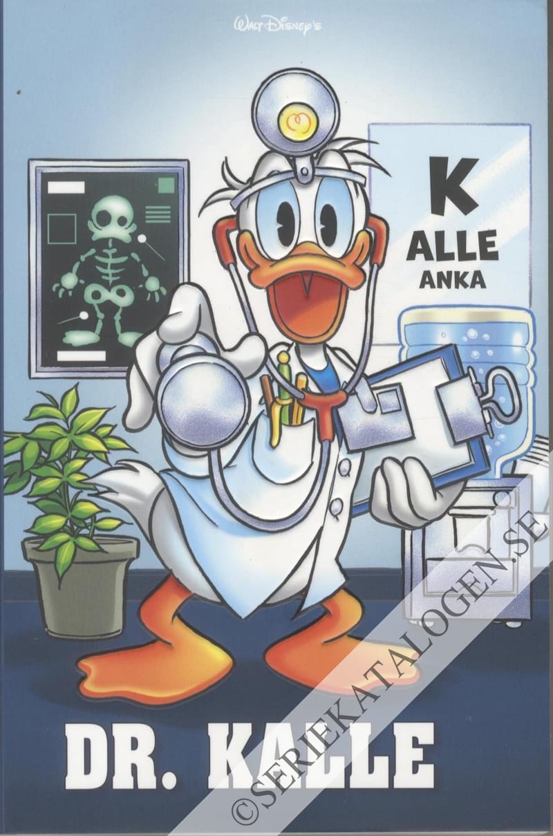 Framsida på Kalle Ankas pocket special Dr. Kalle (2023)