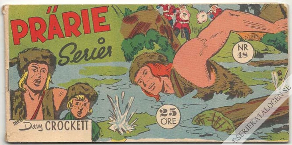 Framsida på Prärie-serier #48 (1957)