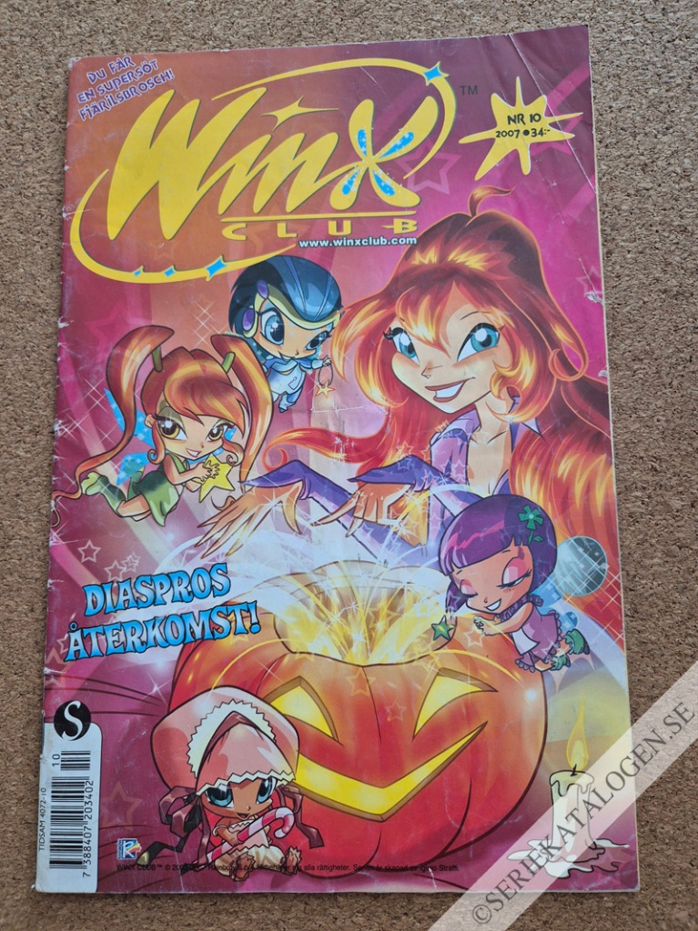 Framsida på Winx Club #10 (2007)