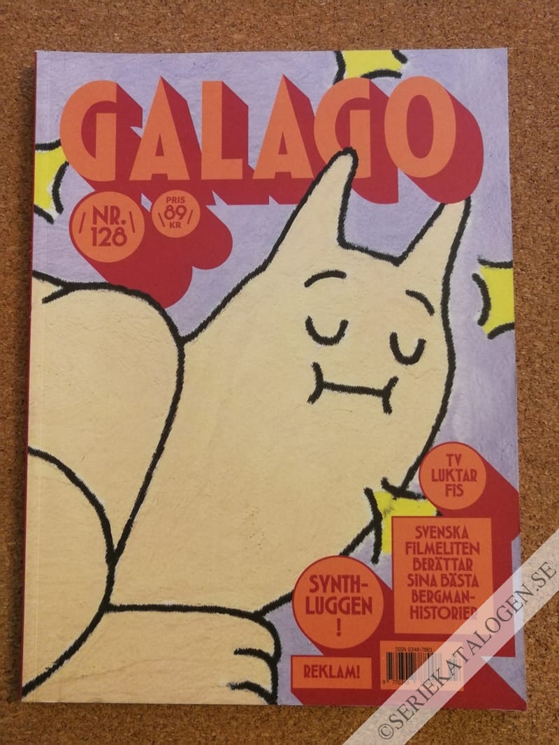 Framsida på Galago #3 (2017)