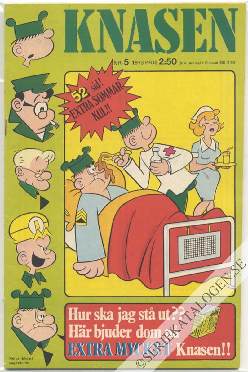 Framsida på Knasen #5 (1973)