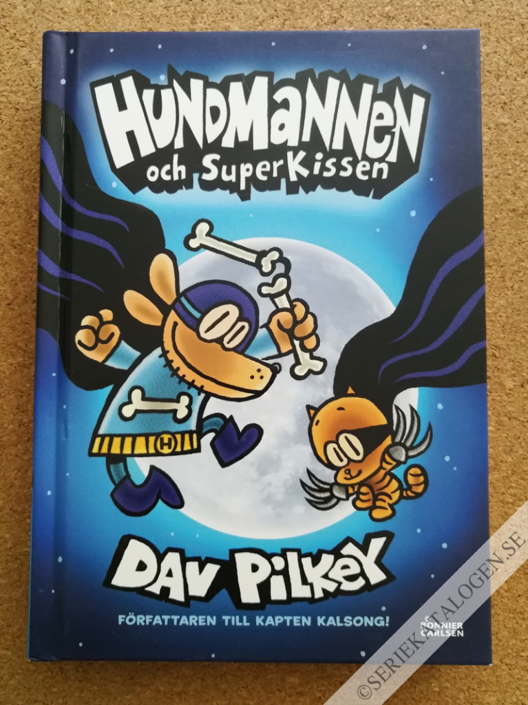 Framsida på Hundmannen Hundmannen och SuperKissen (2021)